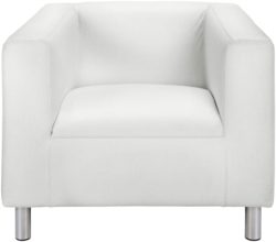 ColourMatch - Moda - Fabric Chair - Super White